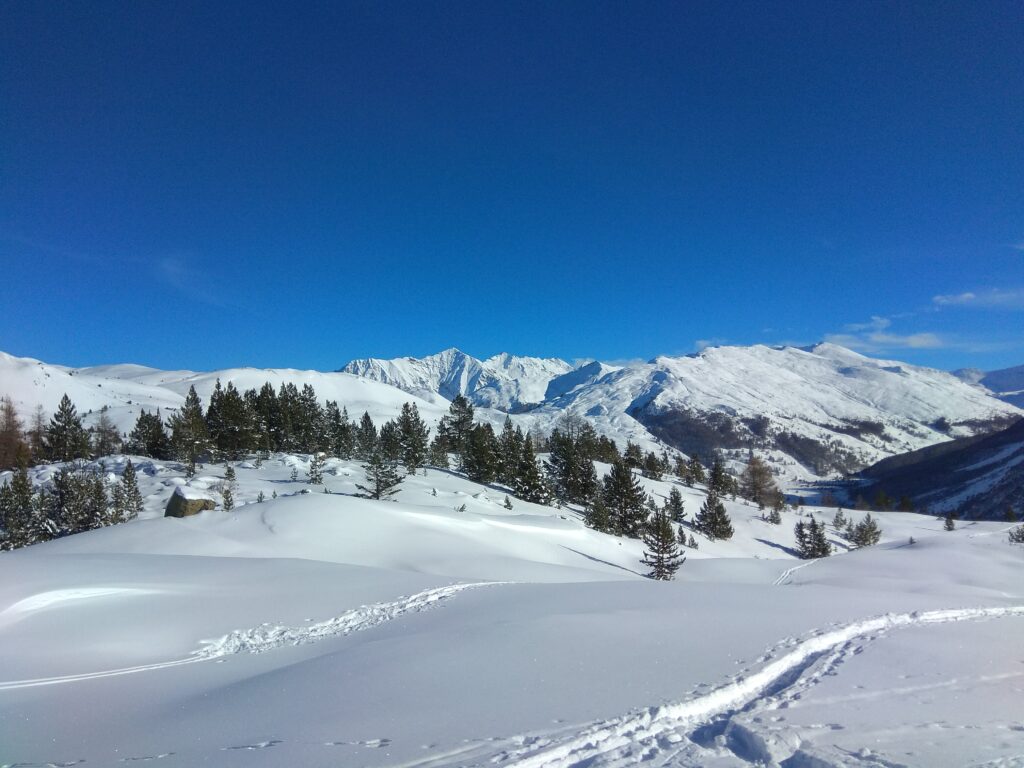 Raquette hautes alpes
