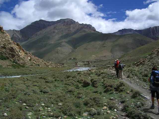 Paysage Dho Dolpo