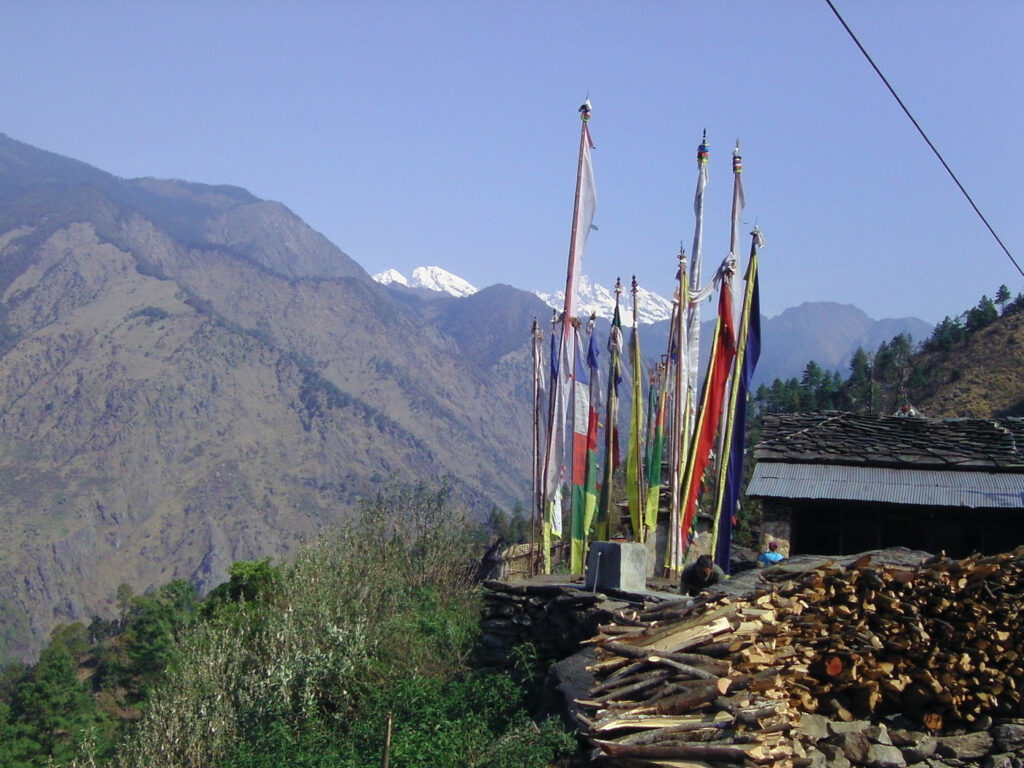 vue sur les Ganesh depuis Briddhim