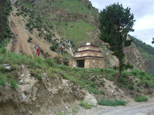 stupa Parc National de Shey-Phoksumdo