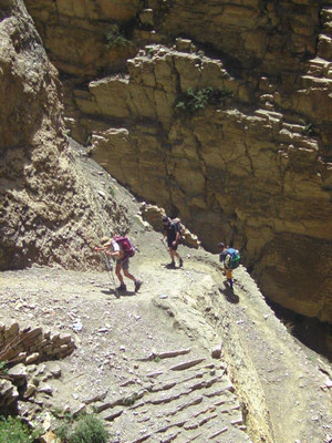 trekkeur au nepal