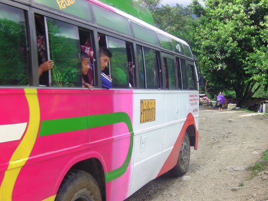 bus au Nepal