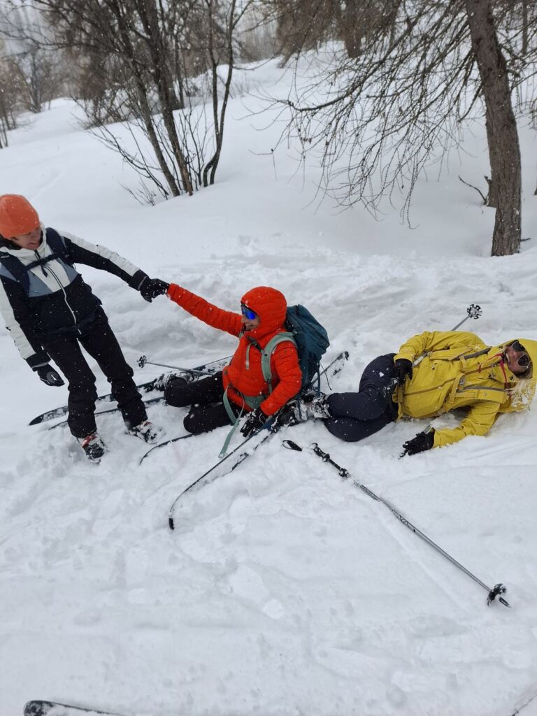 ski nordique descente